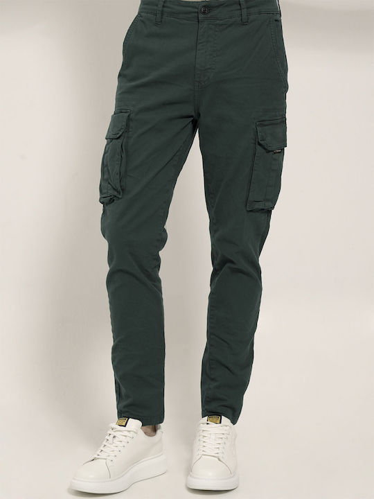 Trousers Cargo Petrol Blue