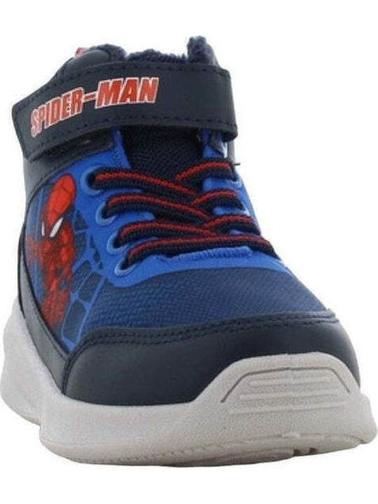 Kinder Sneakers Hoch mit Klettverschluss Blau