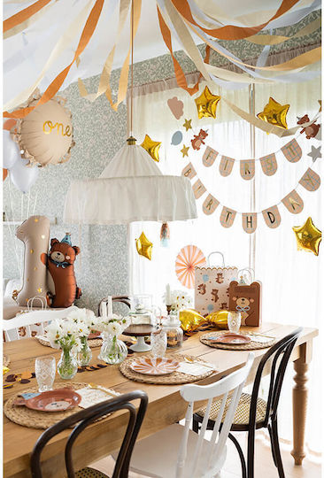 PartyDeco Χάρτινη Τσάντα για Δώρο Πολύχρωμη
