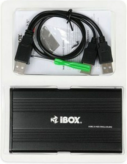 iBox HD-01 Θήκη για Σκληρό Δίσκο 2.5" SATA III με σύνδεση USB 2.0