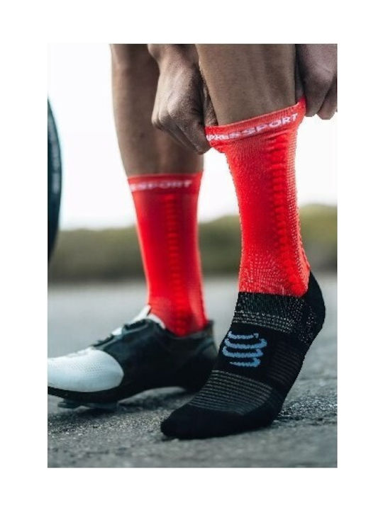 Compressport Racing Athletic Socks Red 1 Pair