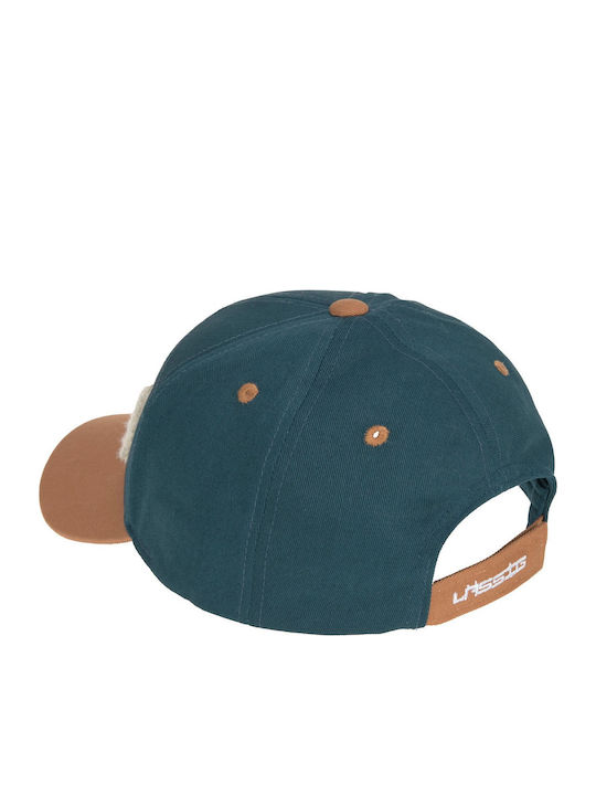 Laessig Παιδικό Καπέλο Jockey Base Cap Run Καφέ