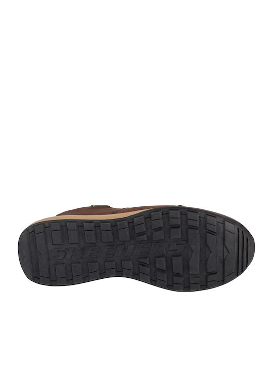 Skechers Netson Gander Ανδρικά Ορειβατικά Παπούτσια Καφέ