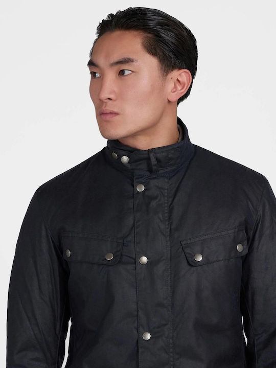 Duke Wax Winter Jacket Waterproof and Windproof DARK BLUE