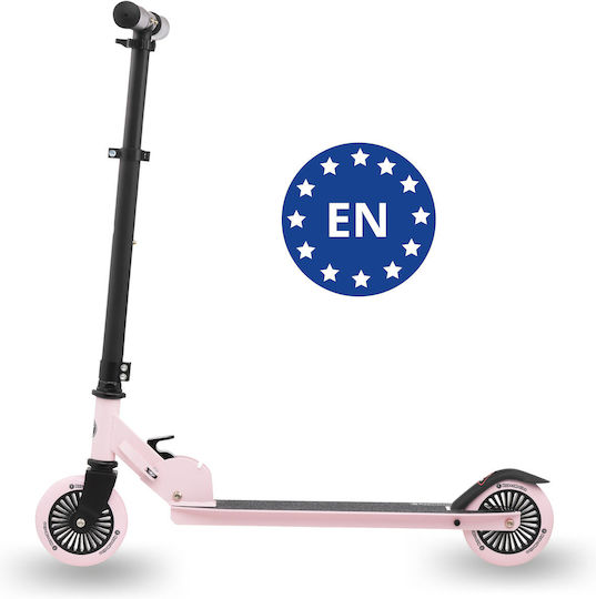 HyperMotion Kinderroller Klappbar Willy 2-Rad für 3+ Jahre alt Jahre Rosa