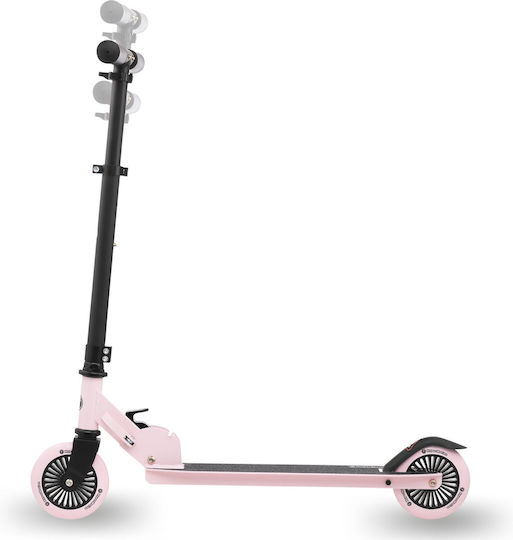 HyperMotion Kinderroller Klappbar Willy 2-Rad für 3+ Jahre alt Jahre Rosa