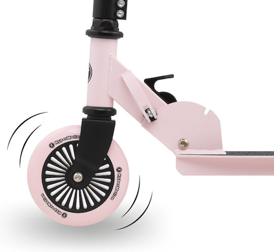 HyperMotion Kinderroller Klappbar Willy 2-Rad für 3+ Jahre alt Jahre Rosa