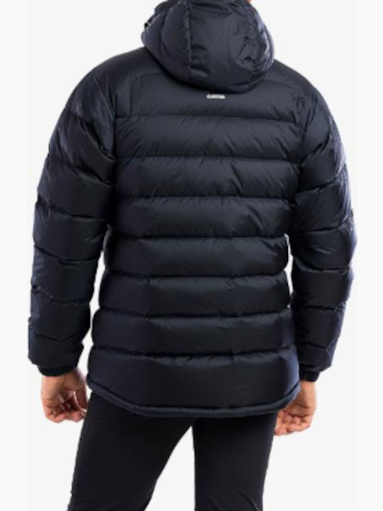 Μπουφάν Puffer Αδιάβροχο και Αντιανεμικό Navy Μπλε