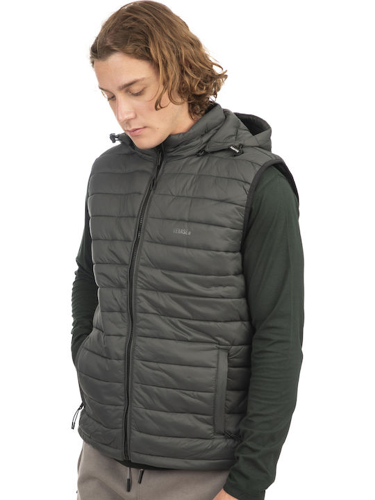 Sleeveless Jacket Puffer Pine