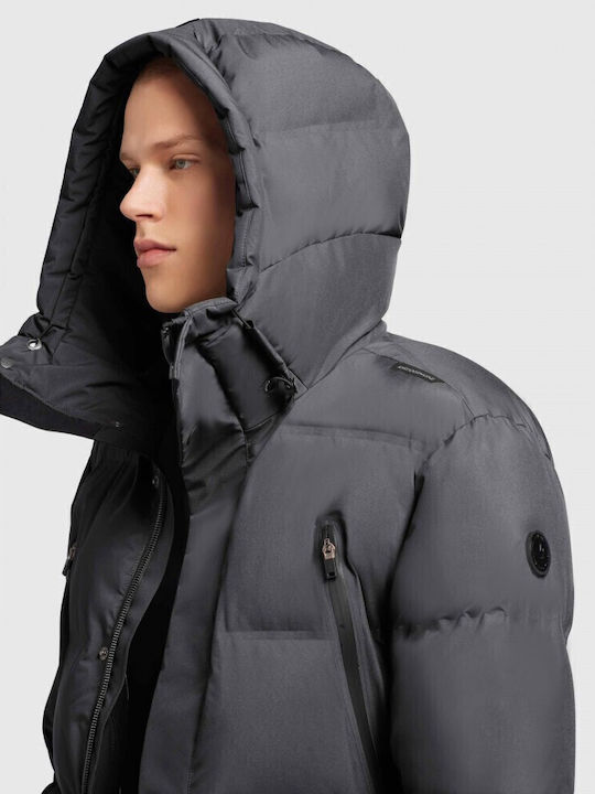 Χειμωνιάτικο Μπουφάν Puffer Αδιάβροχο Spa-gry