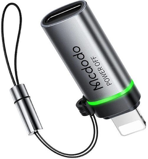 Mcdodo Μετατροπέας Lightning male σε USB-C female 1τμχ 743Z49