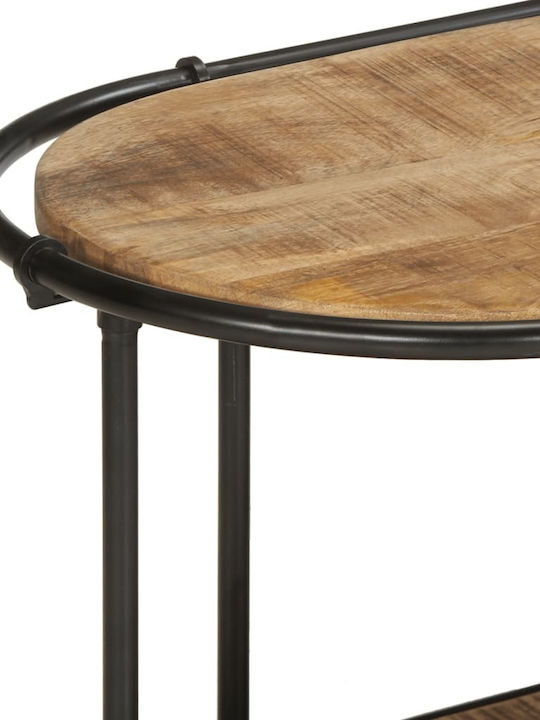 TV-Ständer aus Massivholz Braune M160xP42xH40cm
