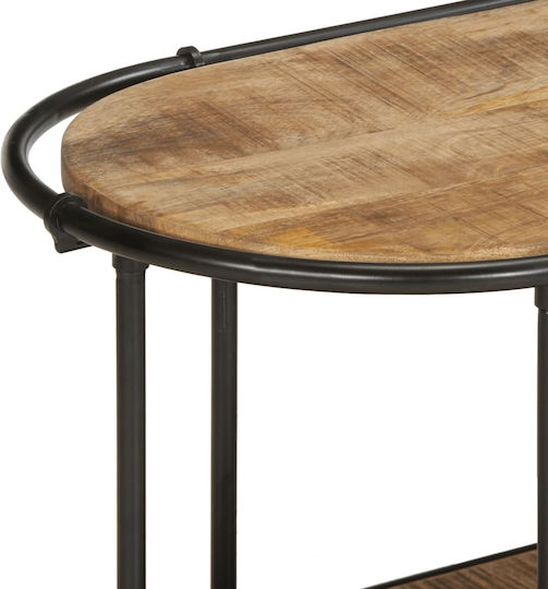TV-Ständer aus Massivholz Braune M160xP42xH40cm