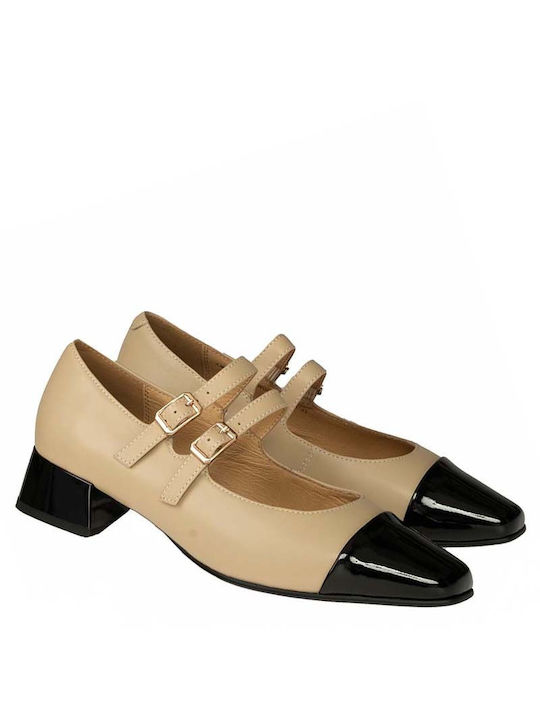 Pumps mit flachem Absatz Rosa