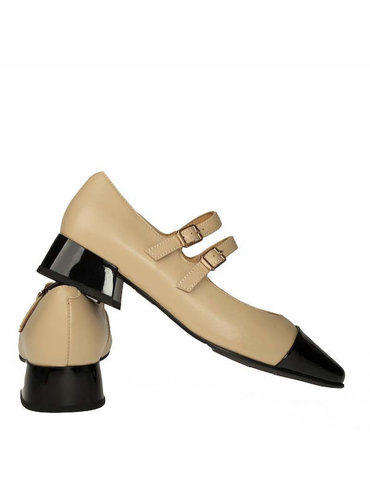 Pumps mit flachem Absatz Rosa