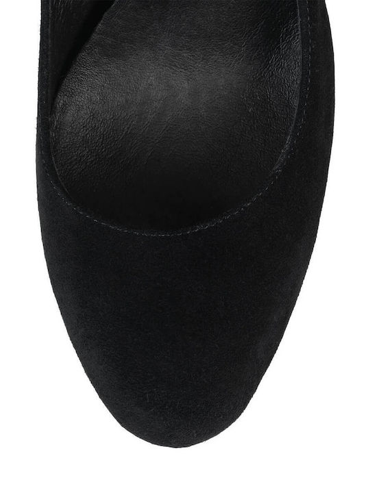 Black Heels with Strap Sweet-n-lo Black 00138