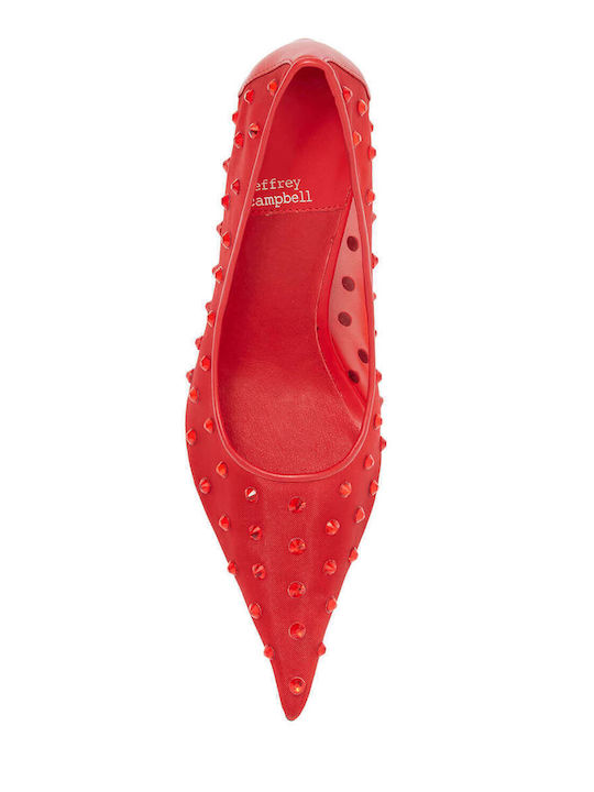 Pointed Toe Red Heels Genisi-j Red 01140