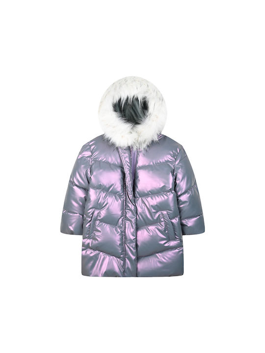 Energiers Kids Quilted Jacket with Lining & Hood Iridian