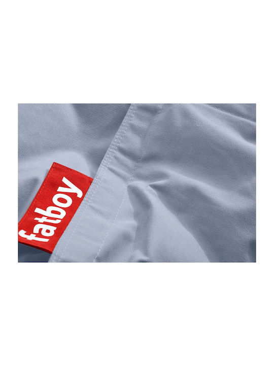 Fatboy Sitzsack Nackenrolle Junior Stonewashed Misty Blau 100x100x130cm