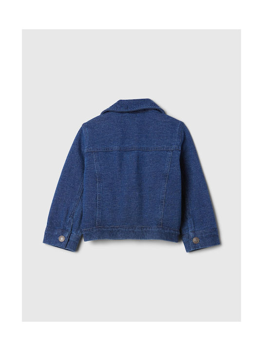 GAP Kids Denim Jacket Long Medium Indigo