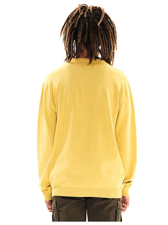 Emerson Long Sleeve Sweater Yellow