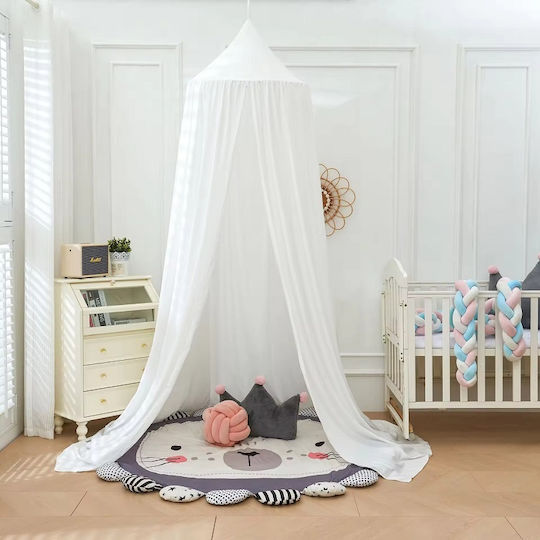 Herokids Mückennetz Zimmer aus Tüll HZK-0304 Weiß 65x270x400cm