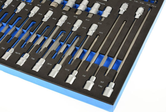Set 102 Wrenches Screwdrivers Geko G10833b