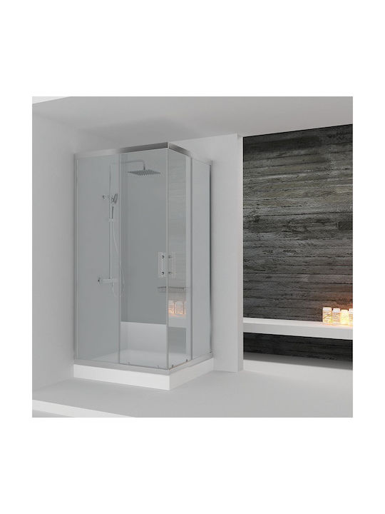 Orabella Vitalia Καμπίνα Ντουζιέρας με Συρόμενη Πόρτα 70x200cm