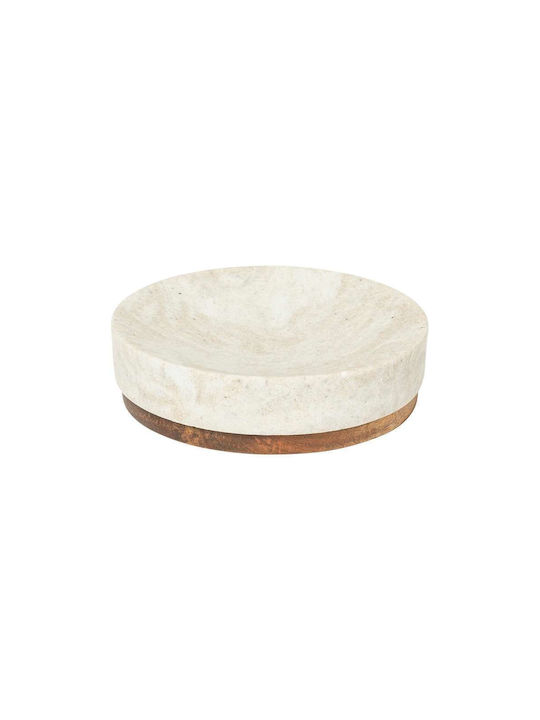 5Five Tabletop Soap Dish Ceramic Beige