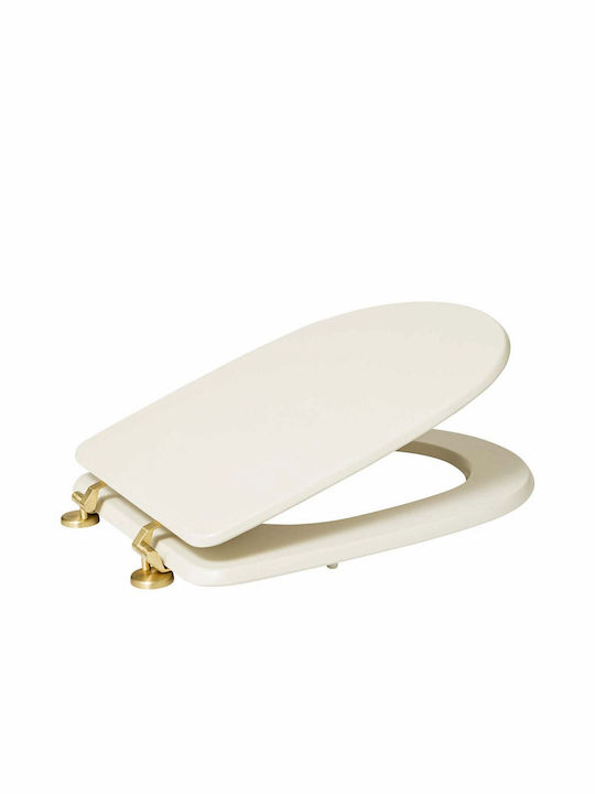 5Five Plastic Toilet Seat Beige 36cm