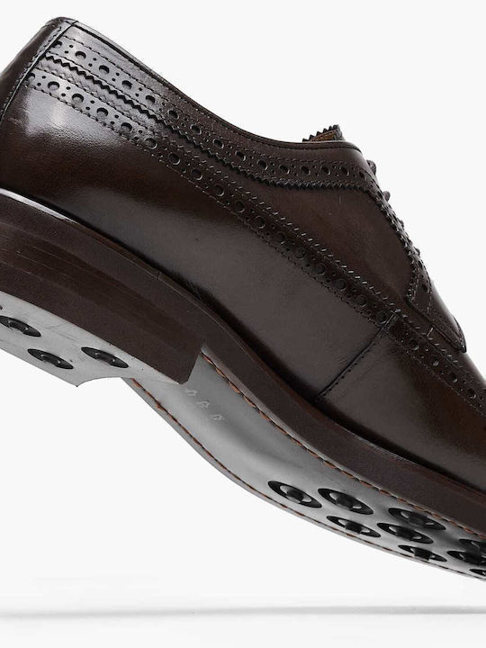 Δερμάτινα Ανδρικά Oxfords Καφέ