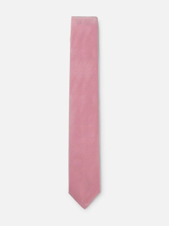 Hugo Boss Men's Tie Silk Printed in Pink Color