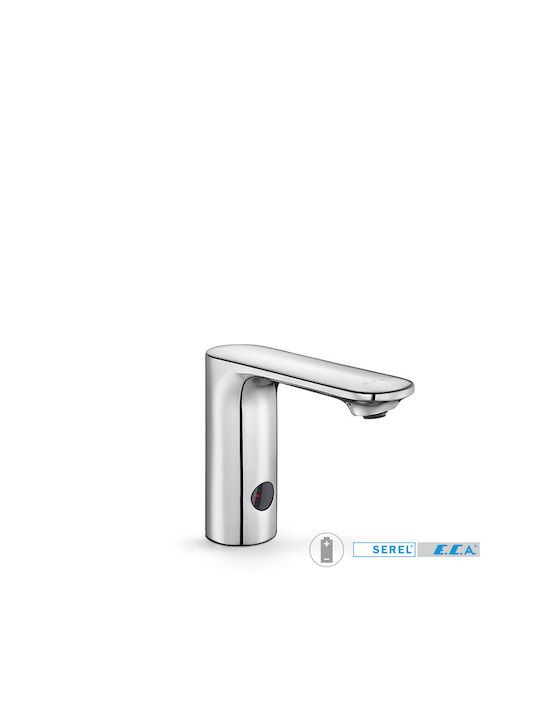 Serel Mixing Sink Faucet with Photocell Sensor Silver 108108038-100