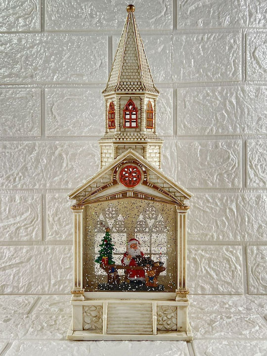 Christmas Snowball Illuminated 14x10x38cm