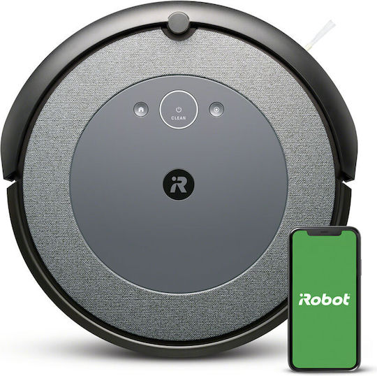 iRobot Roomba Combo i5 Прахосмукачка Робот с Оптична Картография Сива