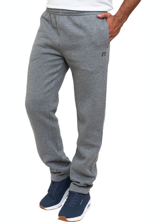Open Leg Pant Sweatpants without Elastic Collegiate Grey Marl