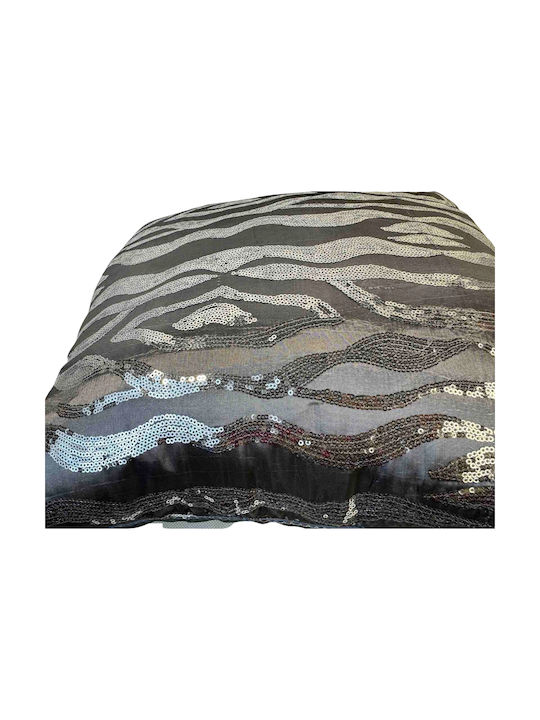 Epiplo-Fos Decorative Pillow Case Orient Silver 43x43cm.