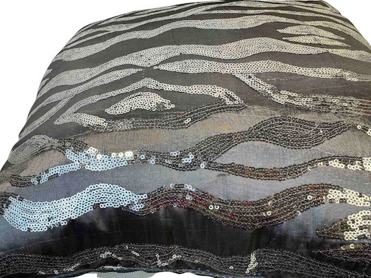 Epiplo-Fos Decorative Pillow Case Orient Silver 43x43cm.