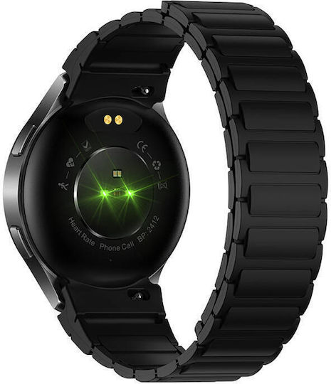 Colmi i28 Ultra 43mm Smartwatch with Heart Rate Monitor (Strap Black)