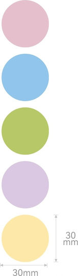 Niimbot Labels Stickers M2 Printer Colorful Round 31x31mm 220x