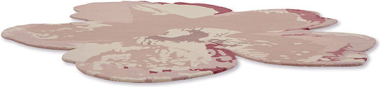 Ted Baker Shaped Lucrat manual Covor Rotund Light Pink