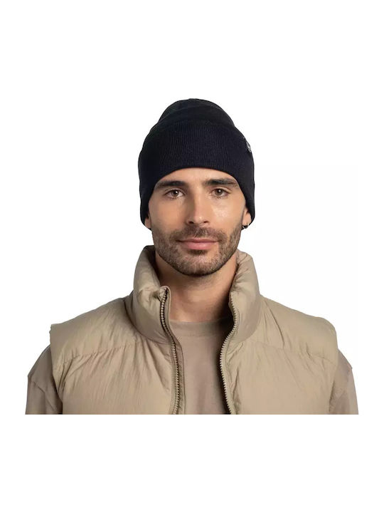 Beanie Unisex Beanie Knitted in Black color