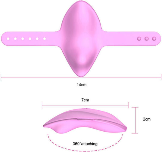 Armony Vibrator mit Fernbedienung Rosa