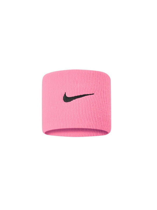 Nike Swoosh Athletic Wristbands Pink