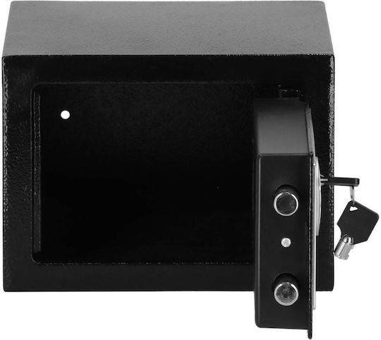 Seif cu Blocare Digitală și Cheie cu Dimensiunile L17xW23xH17cm cu Greutatea 3.2kg