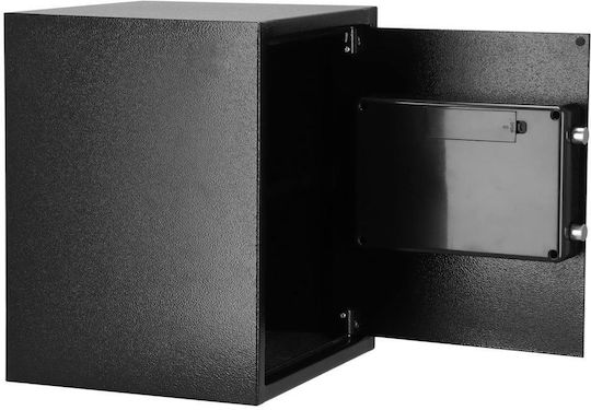 Seif electronic cu cod și cheie 415x350x310 mm negru
