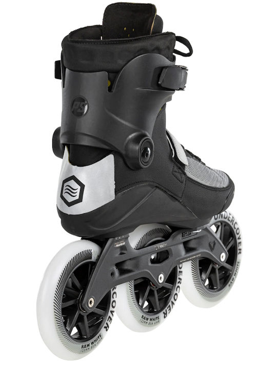 Powerslide Swell Inline Rollers Μαύρα Ενηλίκων