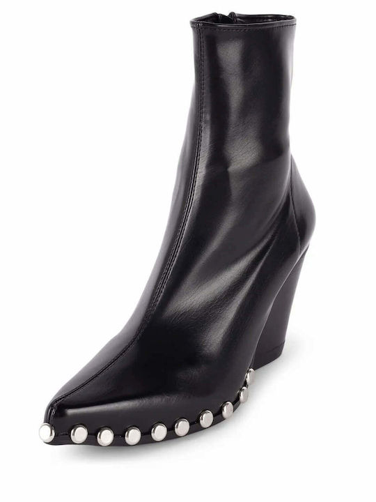 Jeffrey Campbell Walton-st Black 010100342300138 Cowboy Boots Black 0101003423