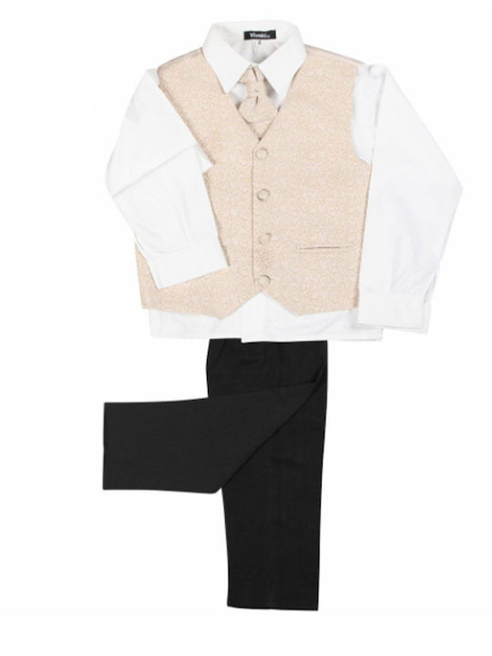 Kids' Suit Winter 2pcs Beige Rocco Rocco