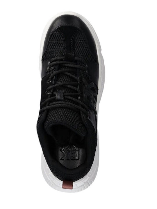 Odella Γυναικεία Ανατομικά Chunky Sneakers Μαύρο